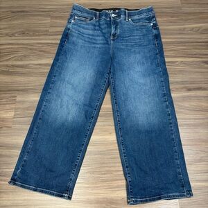 Torrid Bombshell Wide Leg Super Soft Blue Jeans Size 18S